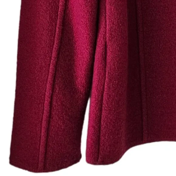 Petite Sophisticate 100% Boiled Wool Jacket | Like New | SP | Raspberry Pink - Picture 11 of 15